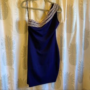 Ark & Co. One-Shoulder Bandage Dress